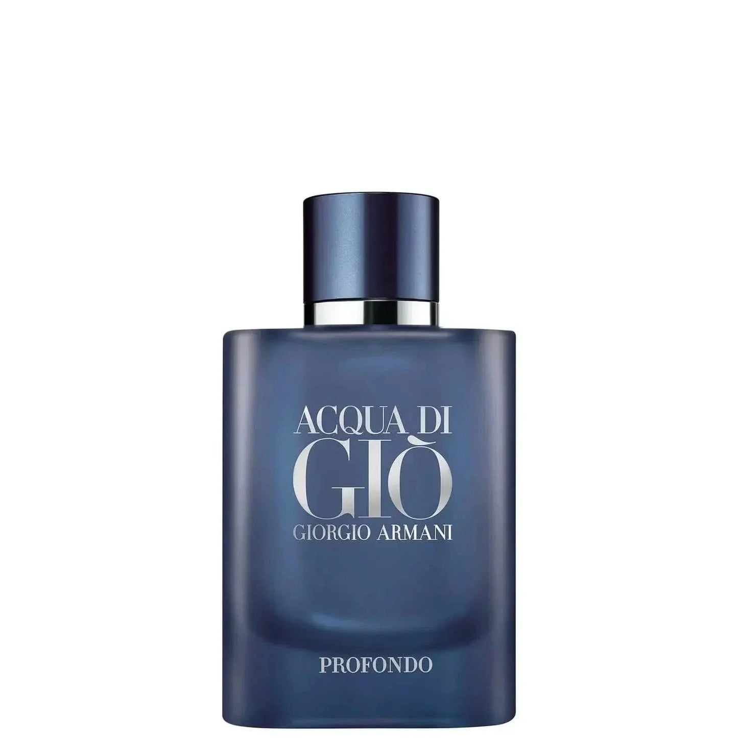 Acqua di Giò Profondo Eau De Parfum Armani Acqua di Gio Profondo is a men's fragrance that offers an intense and fresh reinterpretation of the original Acqua di Gio. Fragrance: Acqua di Gio Profondo presents a powerful marine and fresh scent inspired by t