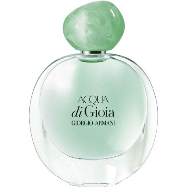 Acqua di Gioia Eau De Parfum Armani Acqua di Gioia Eau de Parfum is a women's fragrance inspired by the nature and elements of the Mediterranean region. Fragrance: Acqua di Gioia Eau de Parfum offers a fresh and vibrant scent that evokes a sense of freedo