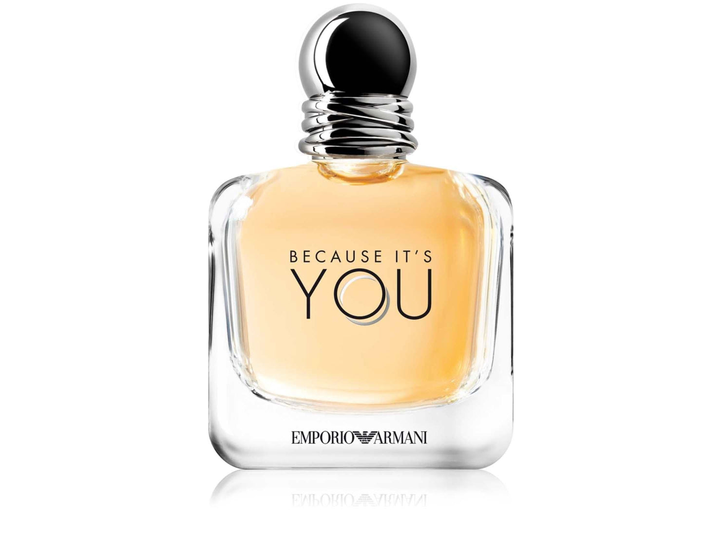 Because It's You Eau de Parfum Armani Because It's You is a sensual and sweet women's fragrance that radiates tenderness and femininity. This perfume is a blend of floral and fruity notes with woody accents. Top Notes: The fragrance opens with raspberry a