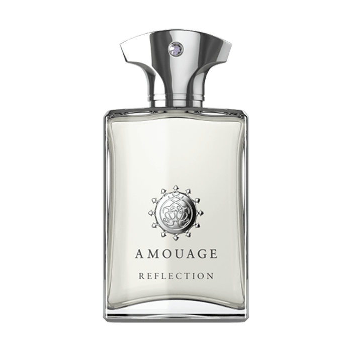 Reflection For Men Eau De Parfum Discover the essence of sophistication and masculinity hidden within Amouage Reflection Eau de Parfum for men. Classic notes, complemented by unexpected ingredients, create a timeless composition that perfectly highlights