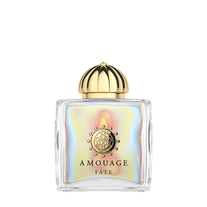 Fate For Women Eau De Parfum The extraordinary and luxurious Amouage Fate Eau de Parfum is like a caress from the night that clings to your skin, brightening your dreams, making them easier to reach. This oriental floral fragrance is designed for romantic
