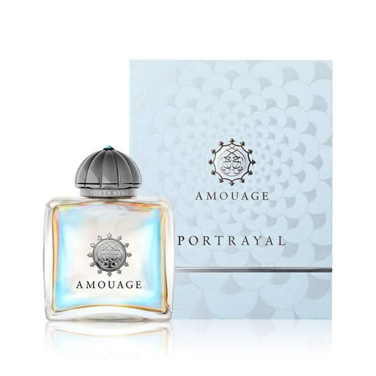 Portrayal For Women Eau De Parfum A floral fragrance with a touch of sophistication—this is Amouage Portrayal for Women. The unique scent composition will transport you back to the 1920s, a time when women exuded perfection, held expensive cigarettes in h