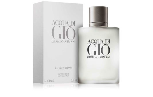Acqua di Gio Pour Homme Eau de Toilette Armani Acqua di Gio pour Homme is a popular men's fragrance, launched in 1996, and has since become one of the most recognizable scents in the world. Fragrance: Acqua di Gio pour Homme is a fresh and marine fragranc