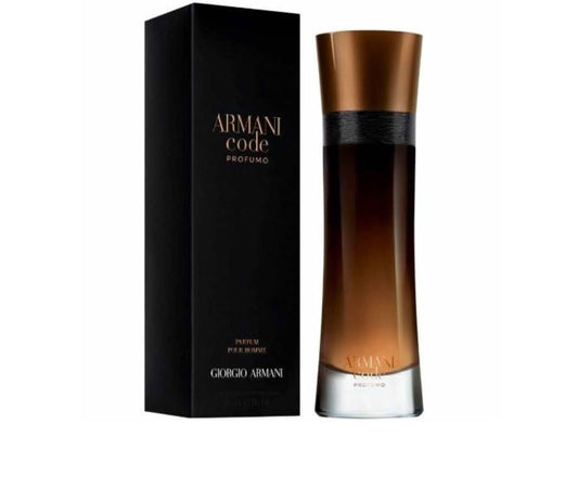 Code Profumo Eau de Parfum Armani Code Profumo Eau de Parfum is a bold and exhilarating men’s fragrance that combines sophistication and mystery. It unveils a composition of rich and powerful notes that linger on the skin and make a strong impression. Not