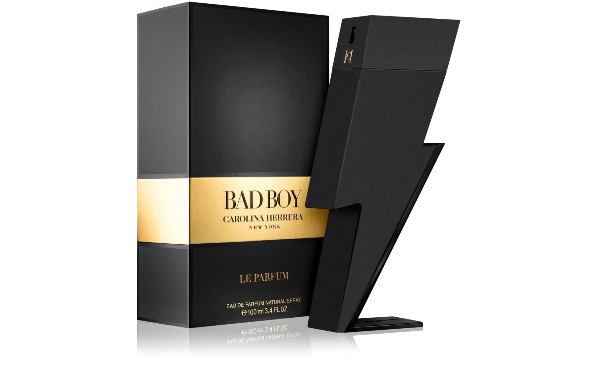 Bad Boy Le Parfum Eau De Parfum Carolina Herrera Bad Boy Le Parfum: Embrace the Unexpected Prepare to be struck by an intensified dose of boldness with Carolina Herrera Bad Boy Le Parfum. This fragrance ensures that everyone around you recognizes a true,