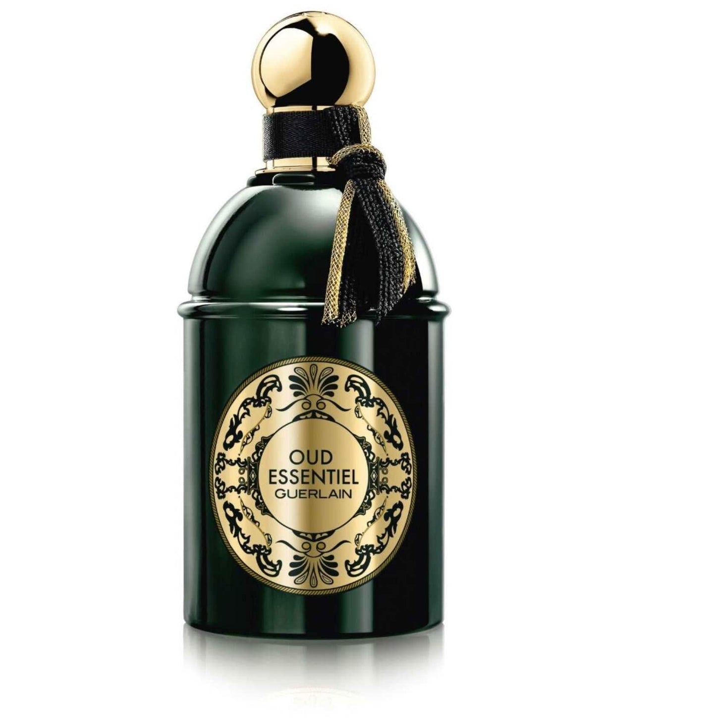 D'Orient Oud Essentiel Les Absolus Eau de Parfum Guerlain d'Orient Oud Essentiel Les Absolus Eau de Parfum is a luxurious and opulent fragrance that showcases the grandeur of oud, one of the most revered and exotic ingredients in perfumery. This scent cap