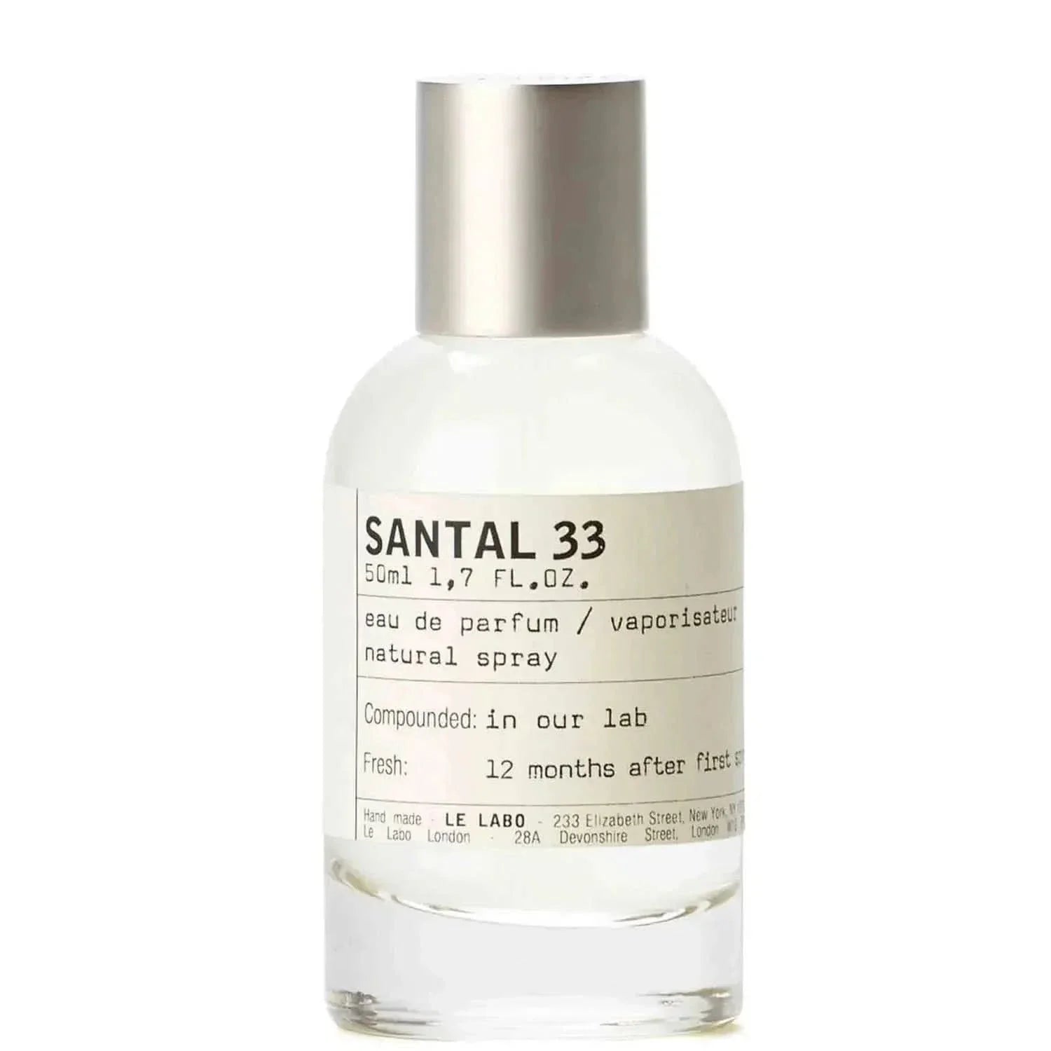 Santal 33 Eau De Parfum Le Labo Santal 33 is a renowned and iconic fragrance celebrated for its distinctive blend of woody and spicy notes. Its composition exudes a sense of sophistication and modernity, making it a beloved choice for those who appreciate